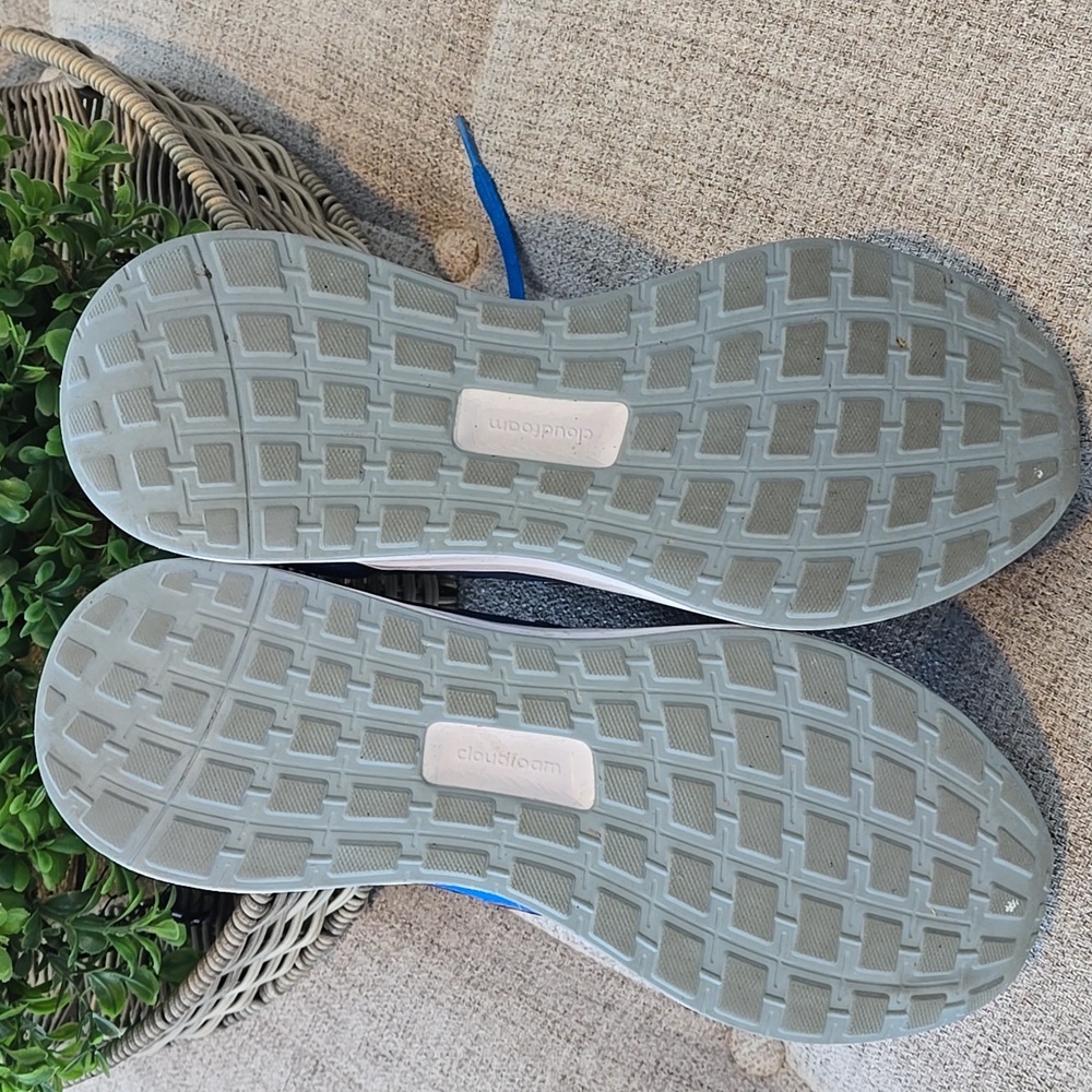 Adidas Bright Blue Athletic Shoes Men's Or Women's - Picture 8 of 11